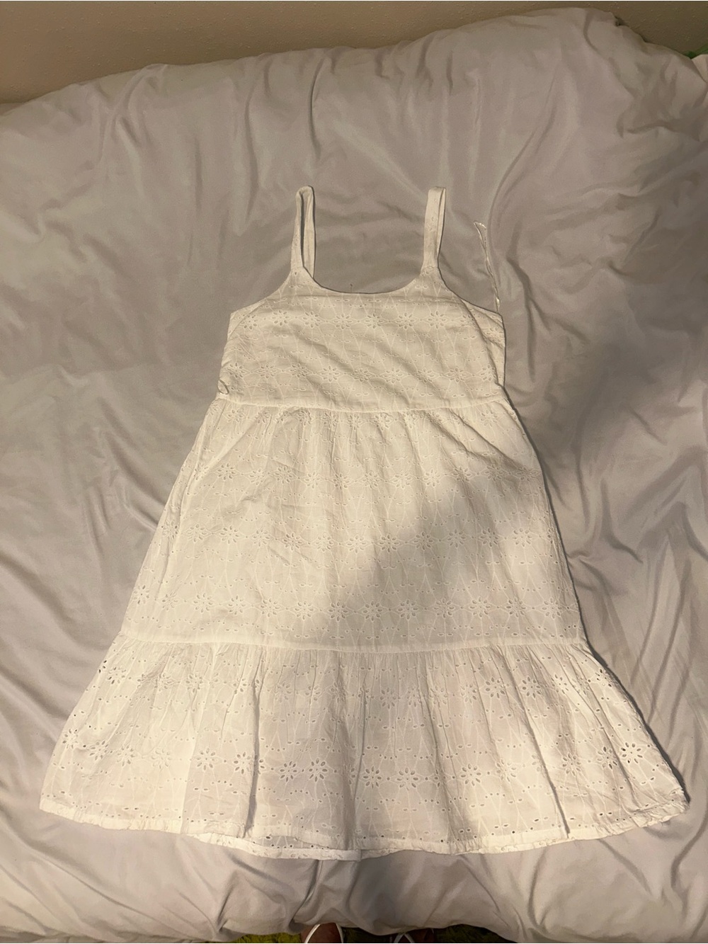 White Eyelet Sundress